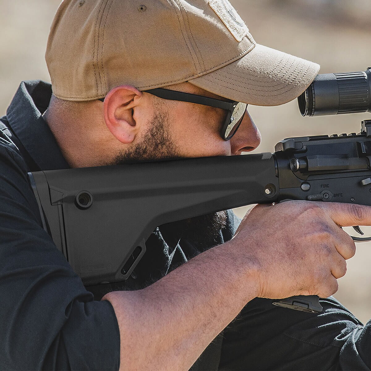 Kolba Magpul MOE Rifle Stock do karabinków AR15-M16 - Black