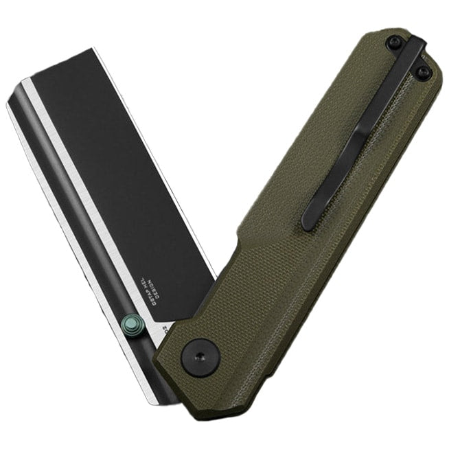 Nóż składany Bestech Knives Tardis - Two-Tone/OD Green