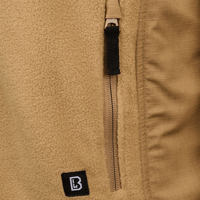 Polar Brandit Fleecejacket Ripstop - Coyote