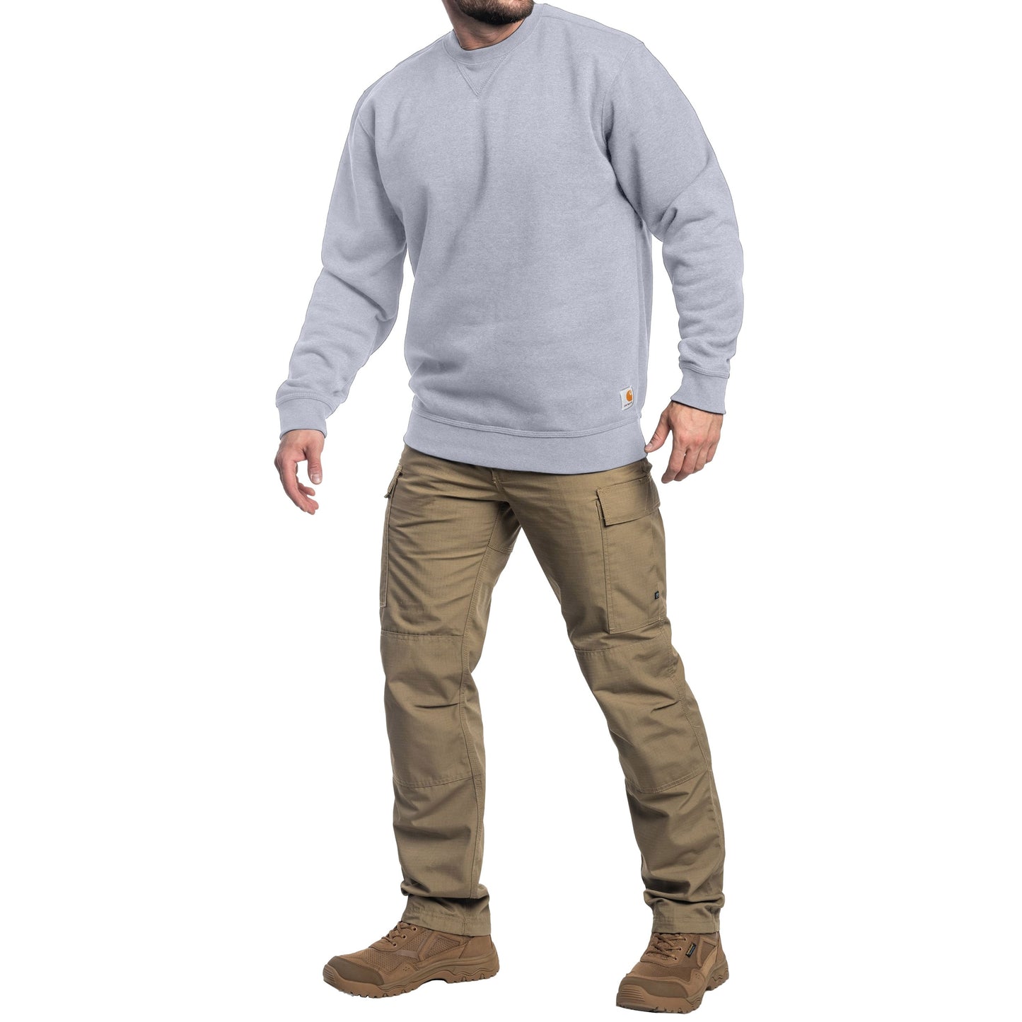 Bluza Carhartt Midweight Crewneck - Heather Grey