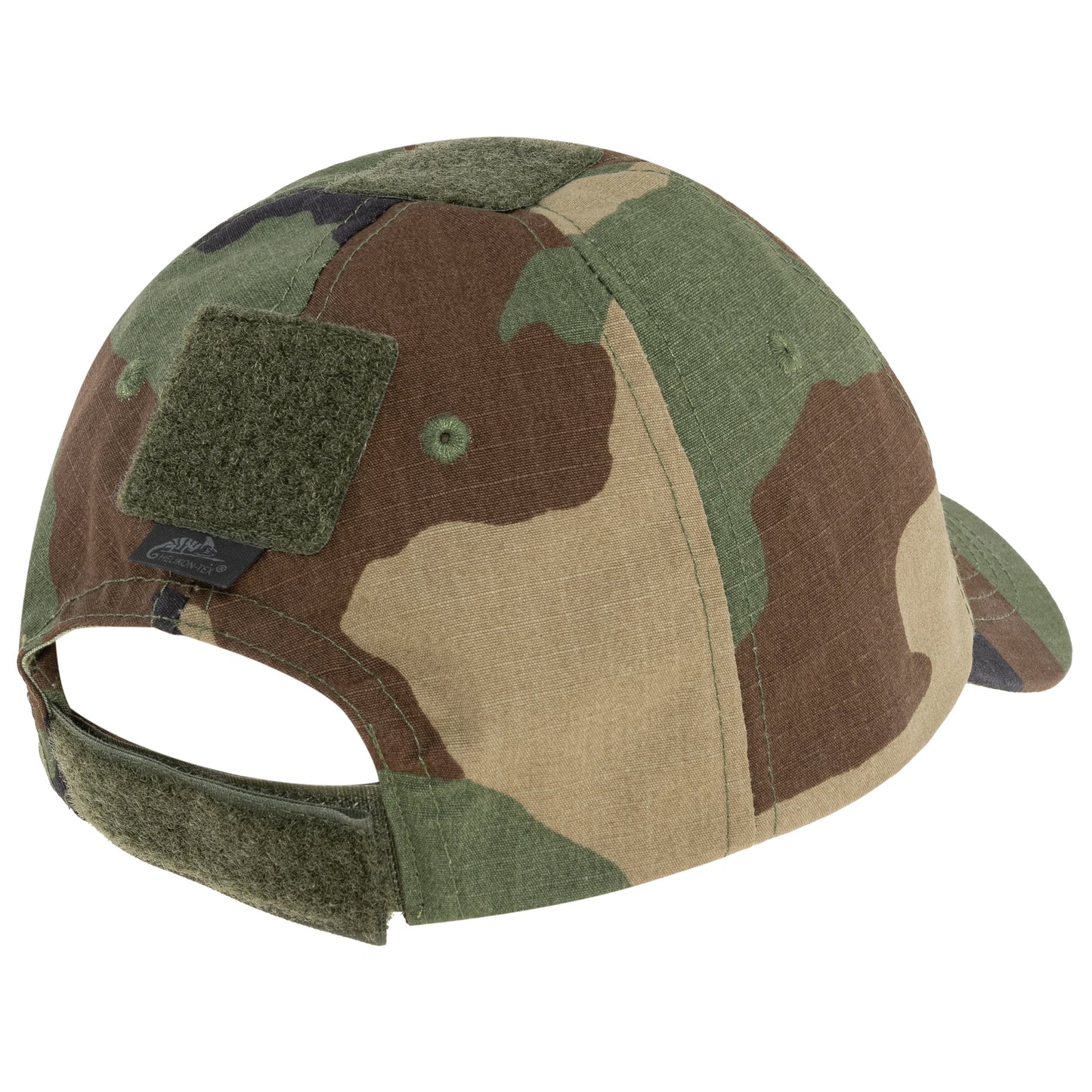 Czapka z daszkiem plus velcro Helikon PolyCotton Rip-Stop - US Woodland