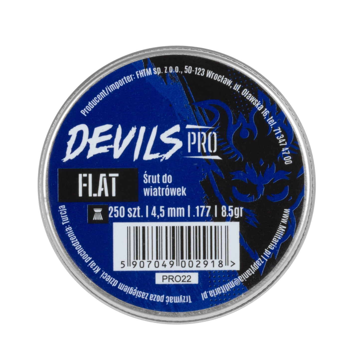 Śrut Devils Pro Match Grooved 4,5 mm 8,5 gr - 250 szt.