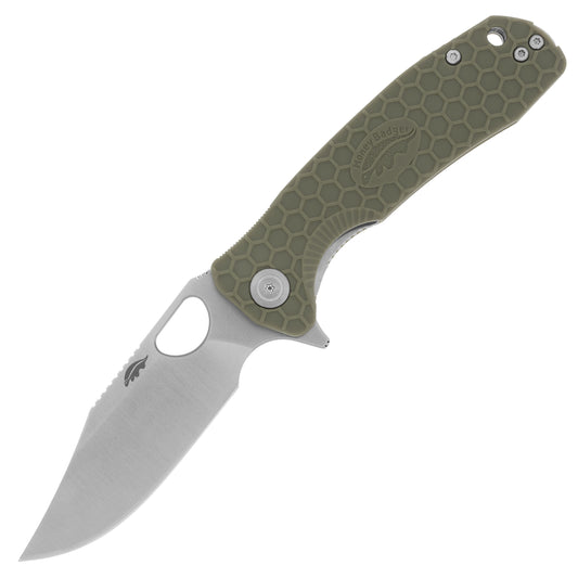 Nóż składany Honey Badger Clip-Point Medium 8Cr13MoV - Green