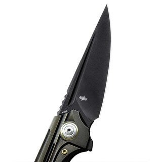 Nóż składany Bestech Knives Vigil - Black Stonewash Blade/Bronze Titanium