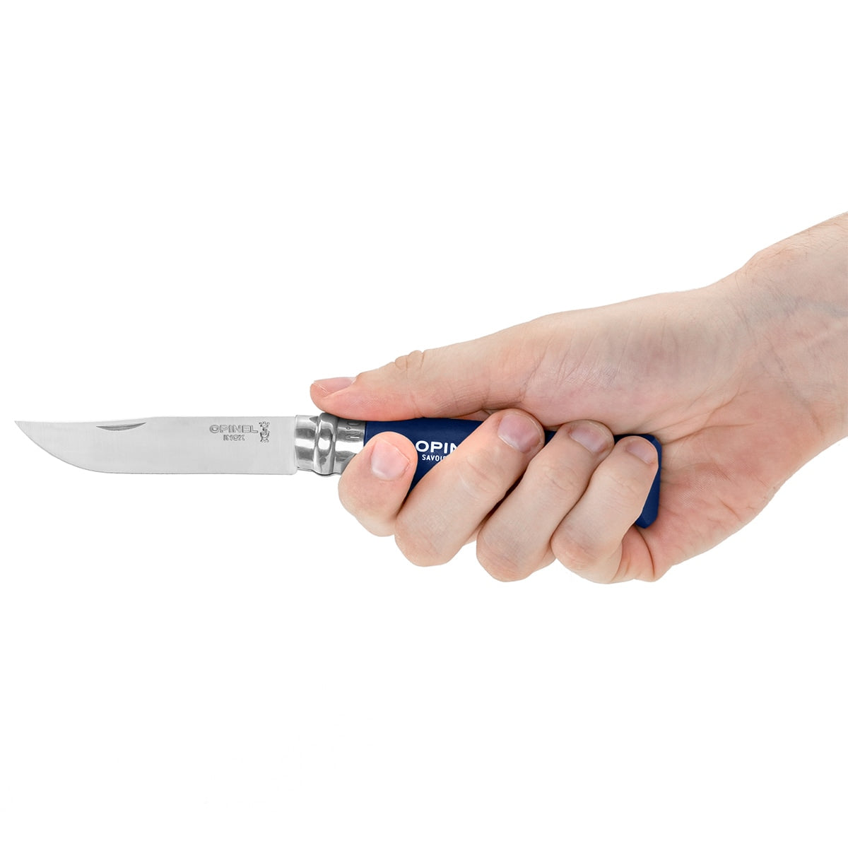 Nóż składany Opinel No.8 Colorama Inox - Dark Blue