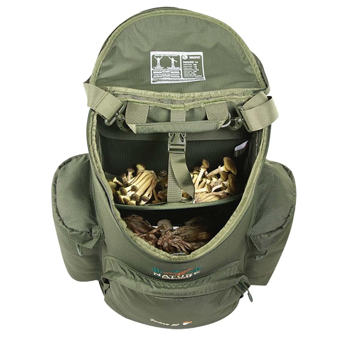 Plecak na grzyby Nature by Marsupio Forest 50 RF 50 l - Olive