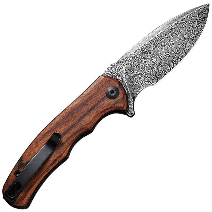Nóż składany Civivi Mini Praxis Guibourtia Damascus