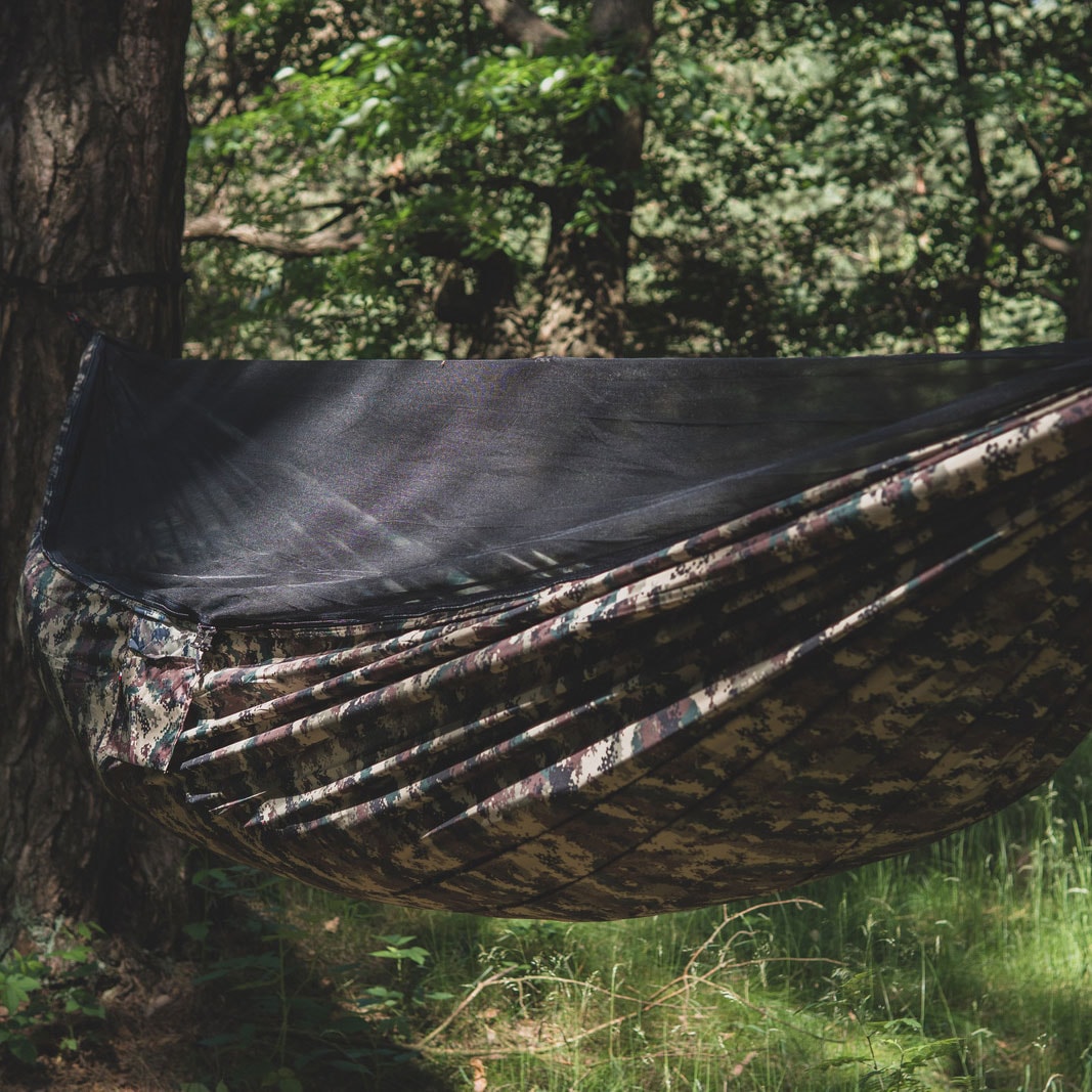 Hamak TigerWood Ważka V2 Camo - z moskitierą