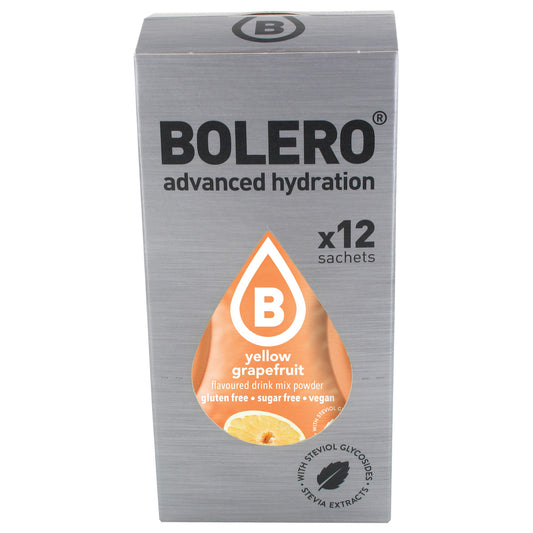 Napój w proszku Bolero Yellow Grapefruit ze stewią 3 g - 12 szt.