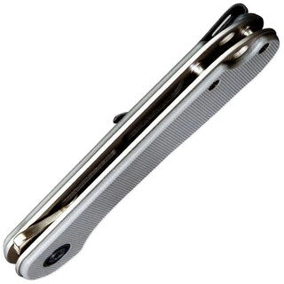 Nóż składany Civivi D2 Elementum Flipper C907B - Satin/Grey G10