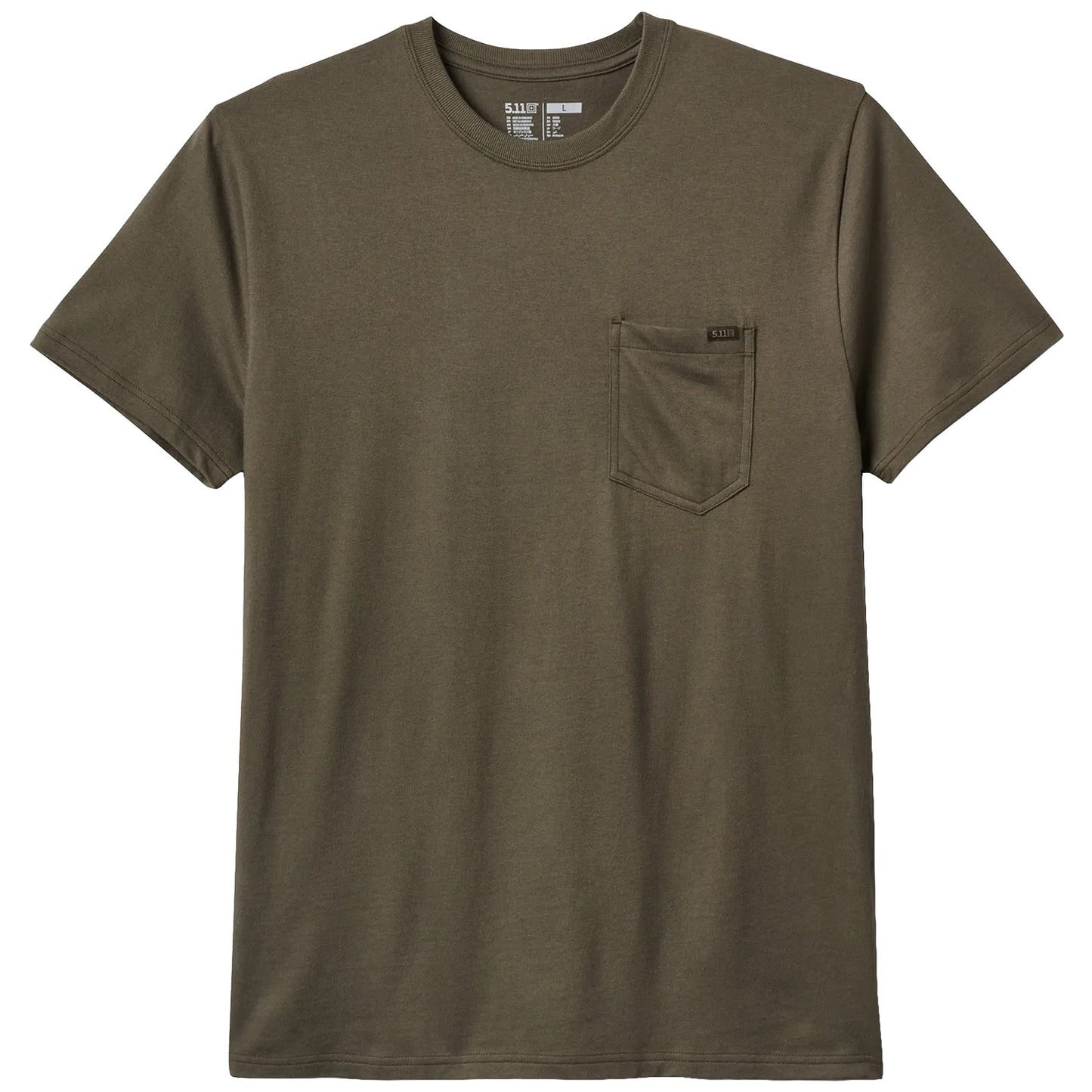 Koszulka T-shirt 5.11 Elite Short Sleeve Pocket Tee - Ranger Green 2