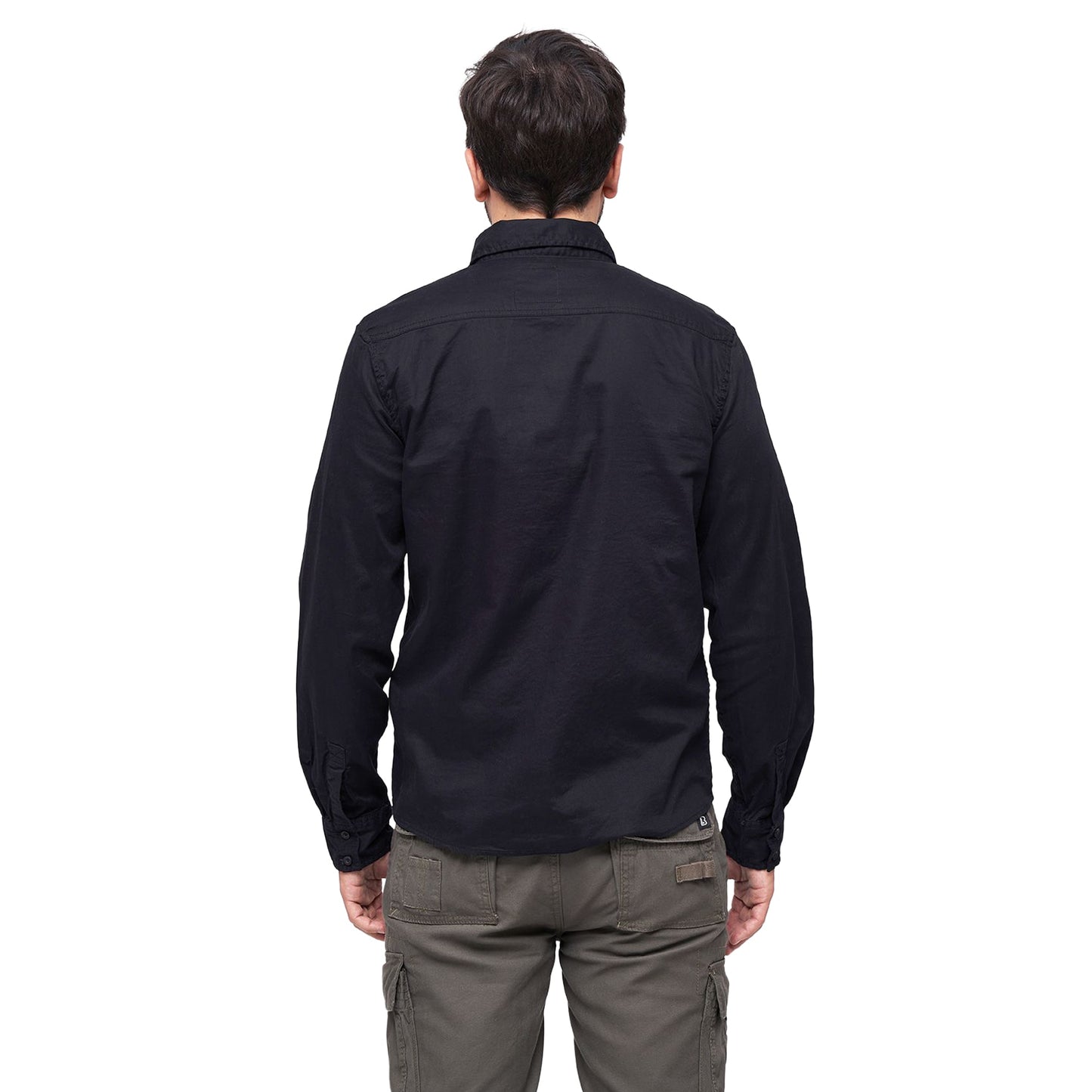 Koszula Brandit Flannel Shirt Long Sleeve - Black