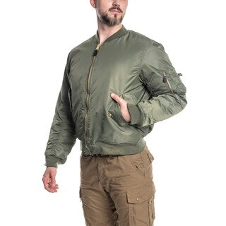 Kurtka MFH MA-1 US Flight Jacket - Olive