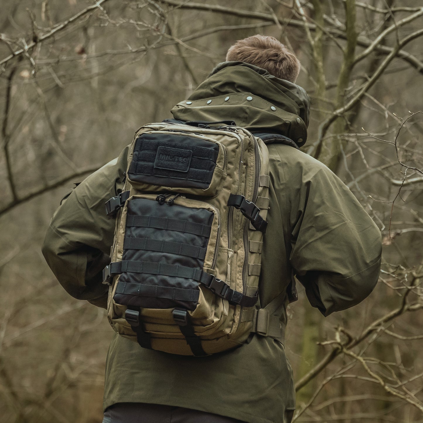 Plecak Mil-Tec Assault Pack Small 20 l - Ranger Green/Black