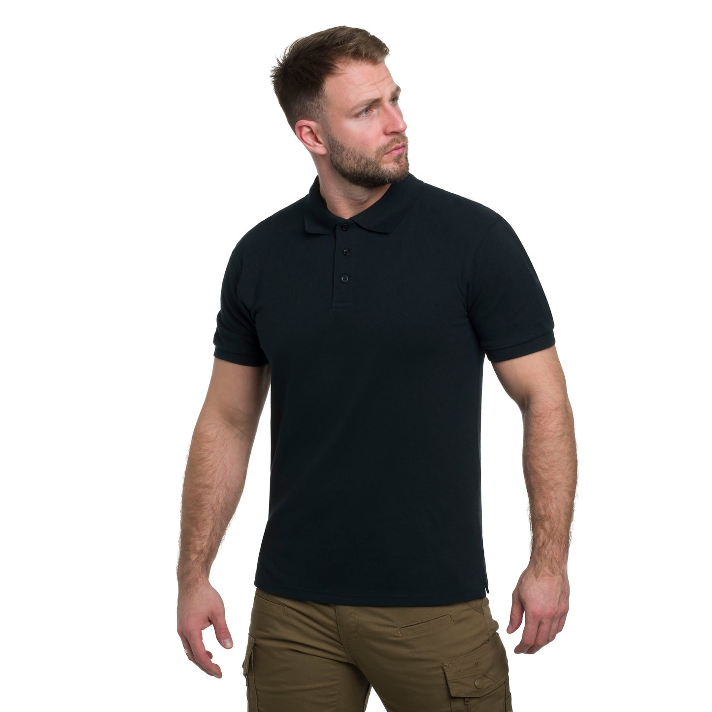 Koszulka polo MFH - Black