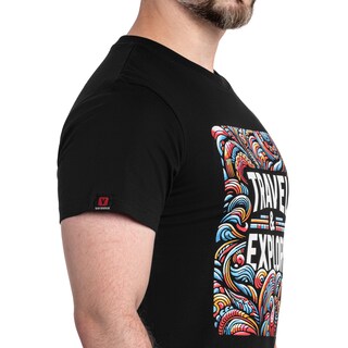 Koszulka T-shirt Voyovnik Travel & Explore - Czarna