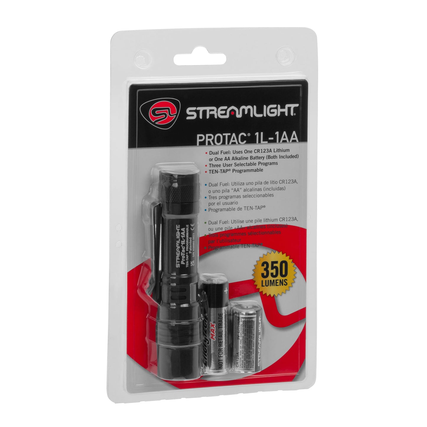 Latarka Streamlight Protac 1L-1AA - Black - 350 lumenów