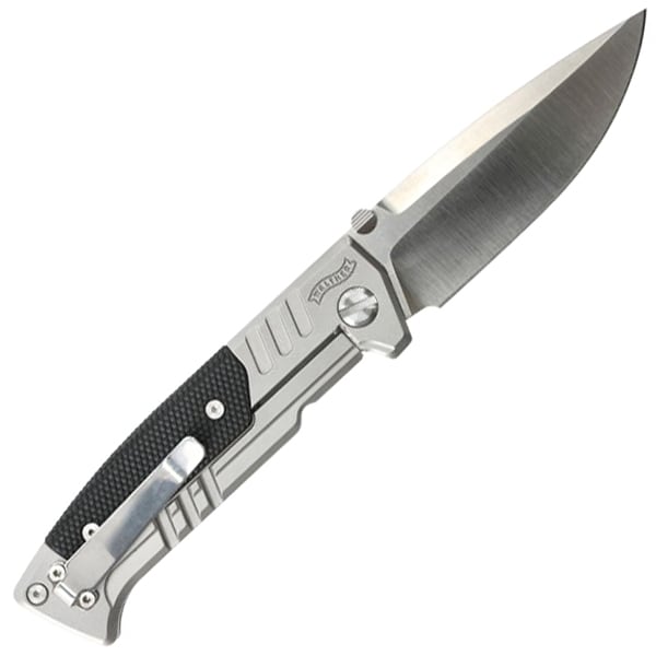 Nóż składany Umarex Walther PDP Steel Frame Spearpoint - Silver