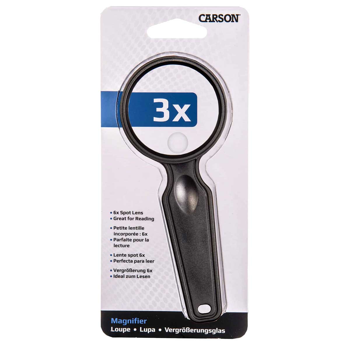 Lupa Carson HandHeld Magnifier 3x / 6x