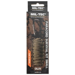 Zestaw survivalowy Mil-Tec Paracord - Olive
