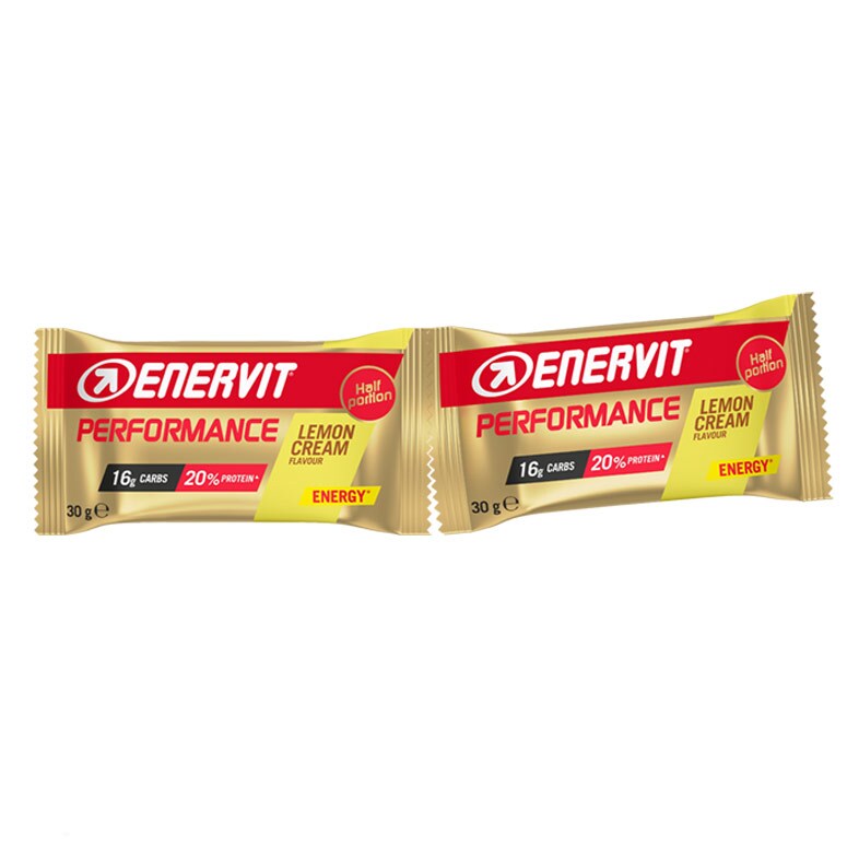 Baton energetyczny Enervit Sport Performance 2 x 30 g - krem cytrynowy