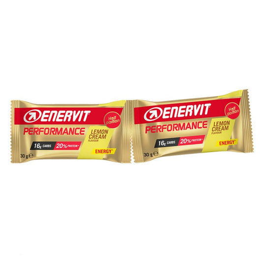 Baton energetyczny Enervit Sport Performance 2 x 30 g - krem cytrynowy