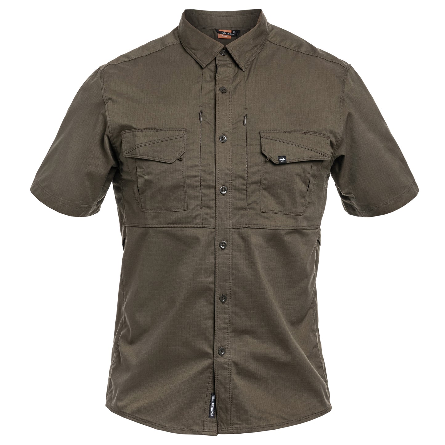 Koszula taktyczna Pentagon Plato Short Sleeve - Ranger Green