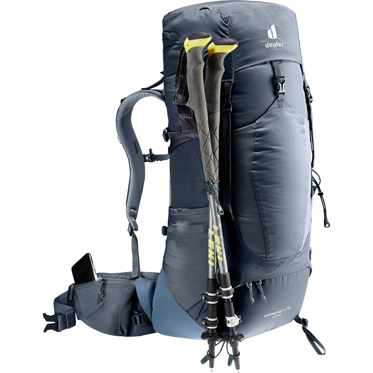 Plecak Deuter Aircontact Lite 40+10 l - Black/Marine