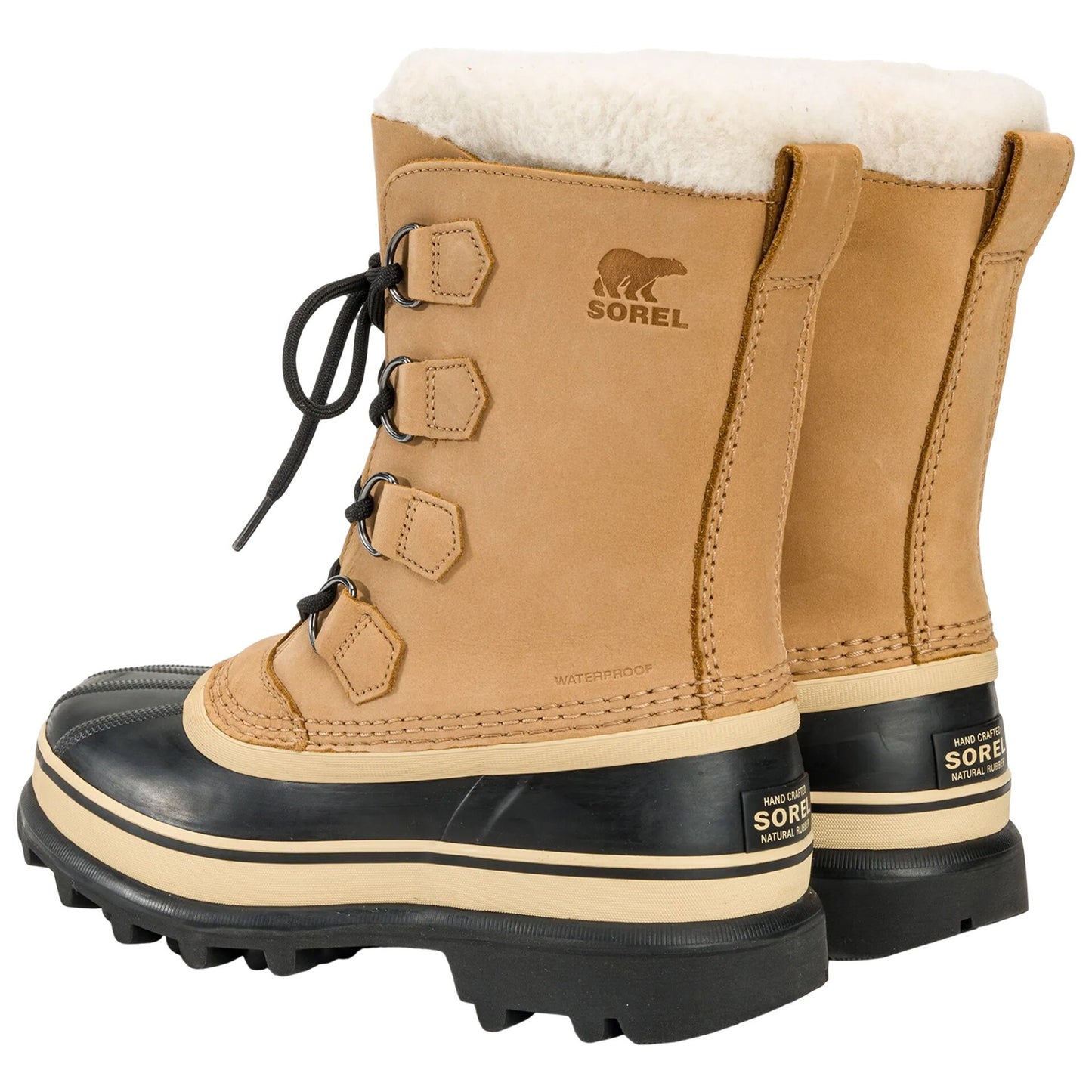Buty śniegowce damskie Sorel Caribou WP - Buff