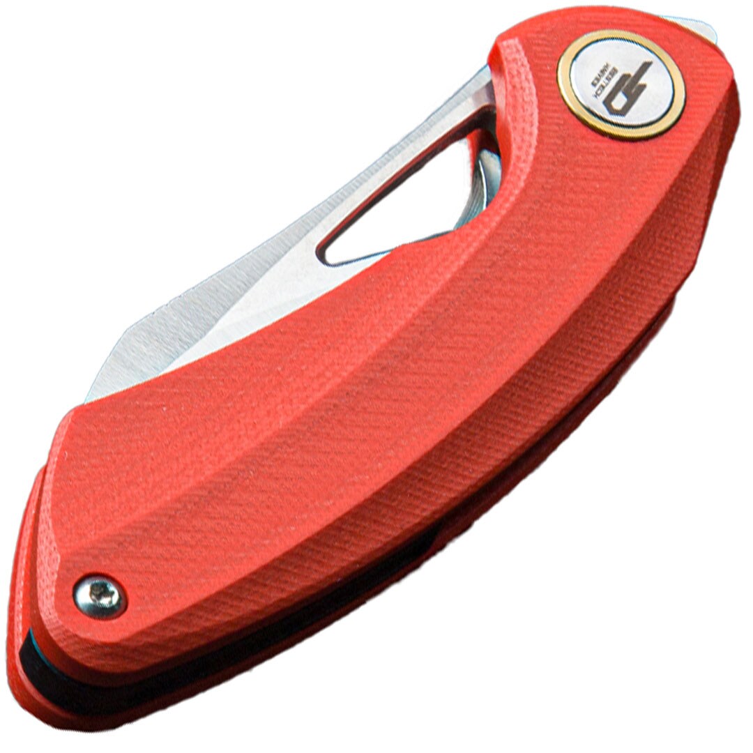 Nóż składany Bestech Knives Bihai Stonewash - Red