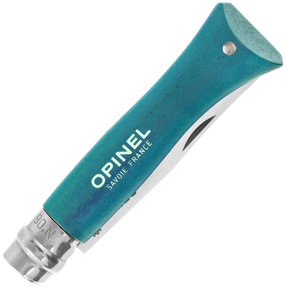 Nóż składany Opinel No.6 Colorama Inox - Turquoise
