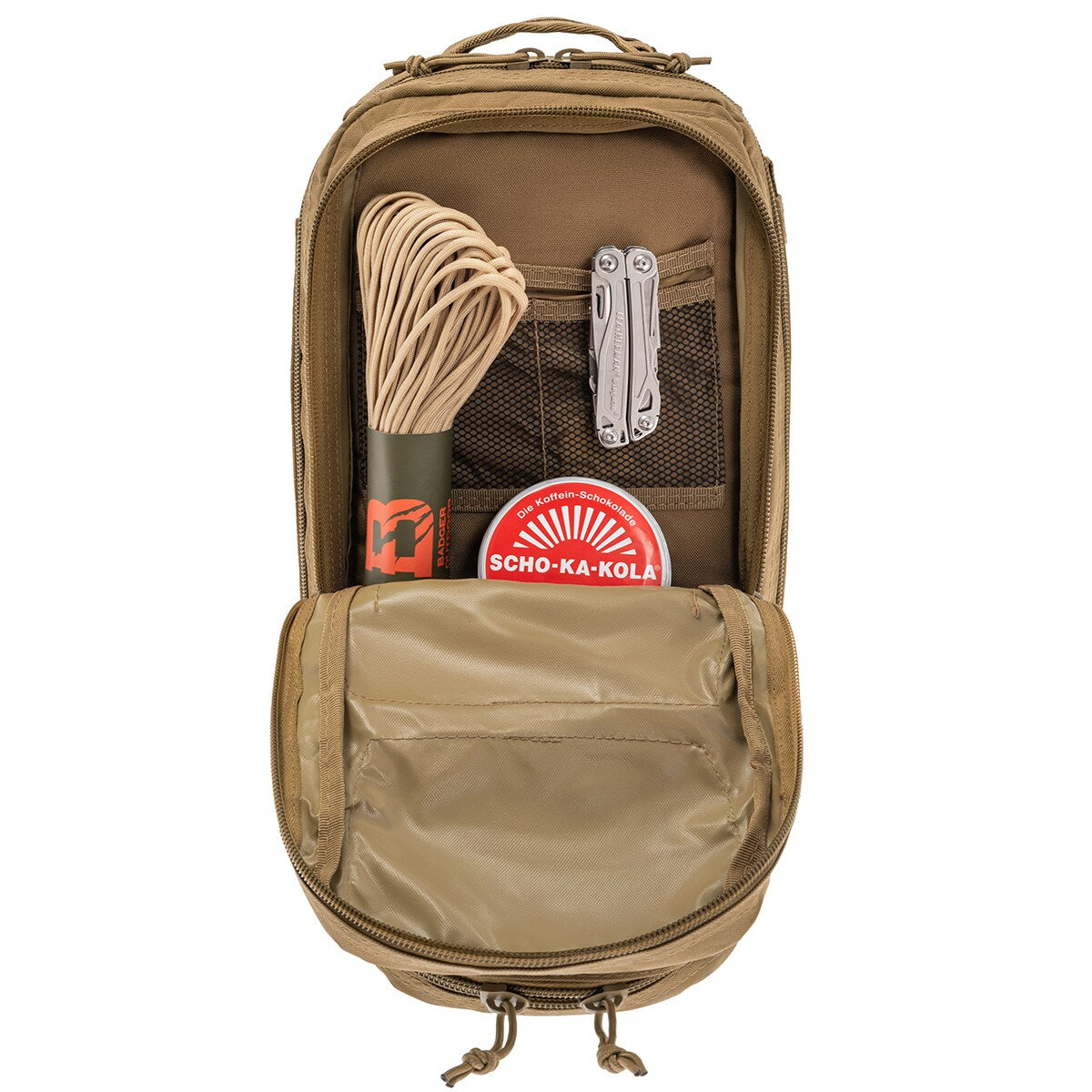 Plecak Mil-Tec Assault Pack Laser Cut Small 20 l - Coyote Tan