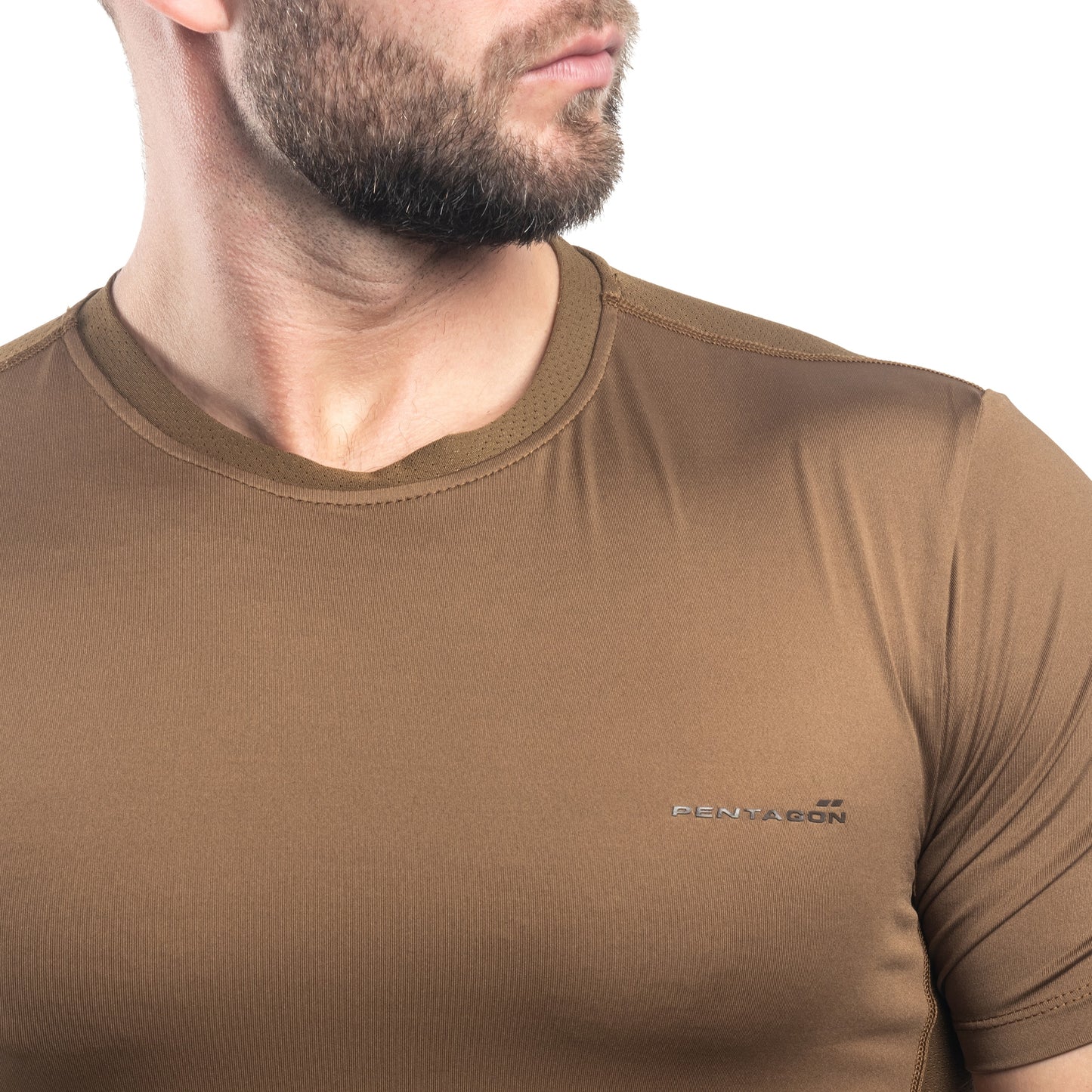 Koszulka termoaktywna Pentagon Apollo Tac Fresh - Coyote