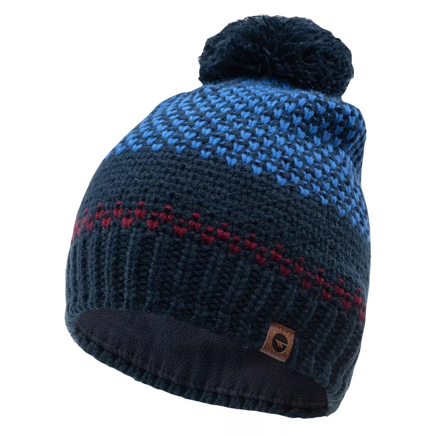 Czapka zimowa Hi-Tec Hervin - Dress Blues/Turkis Sea/Merlot