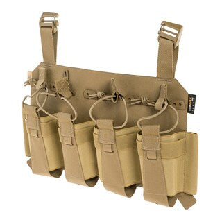 Panel przedni M-Tac na 4 magazynki do kamizelki Cuirass QRS XL - Coyote