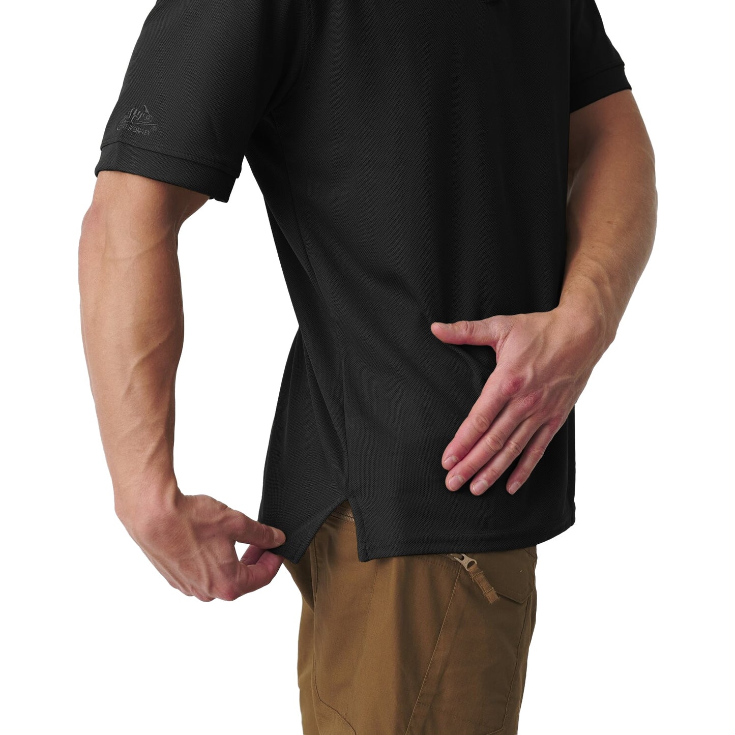 Koszulka termoaktywna Polo Helikon UTL TopCool Lite - Black