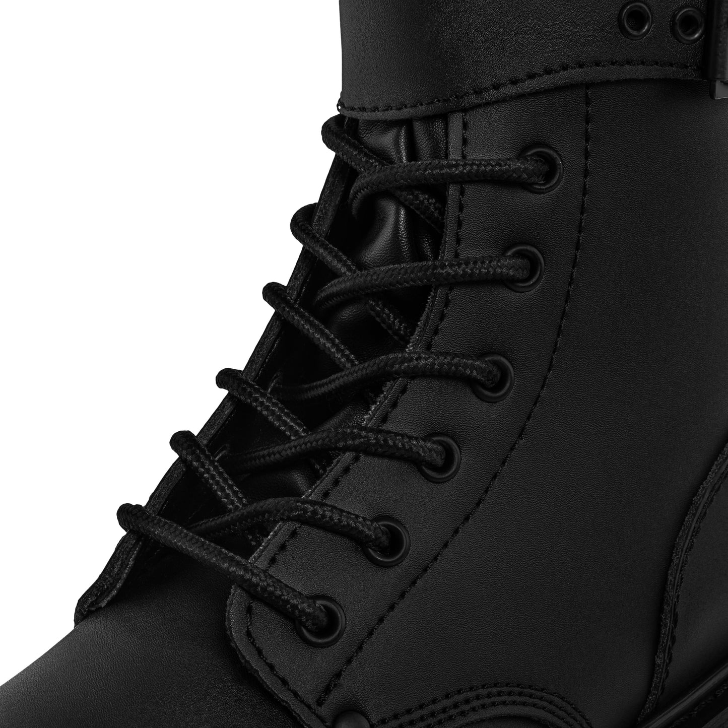 Buty Mil-Tec French Action Leather Combat Boots - Black