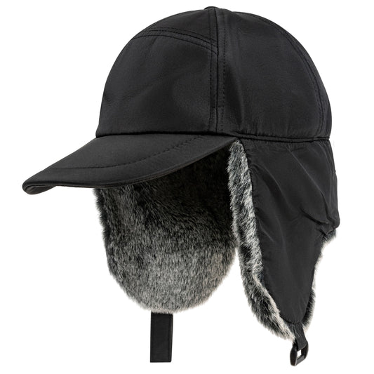 Czapka zimowa MFH Fox Outdoor Trapper - Black