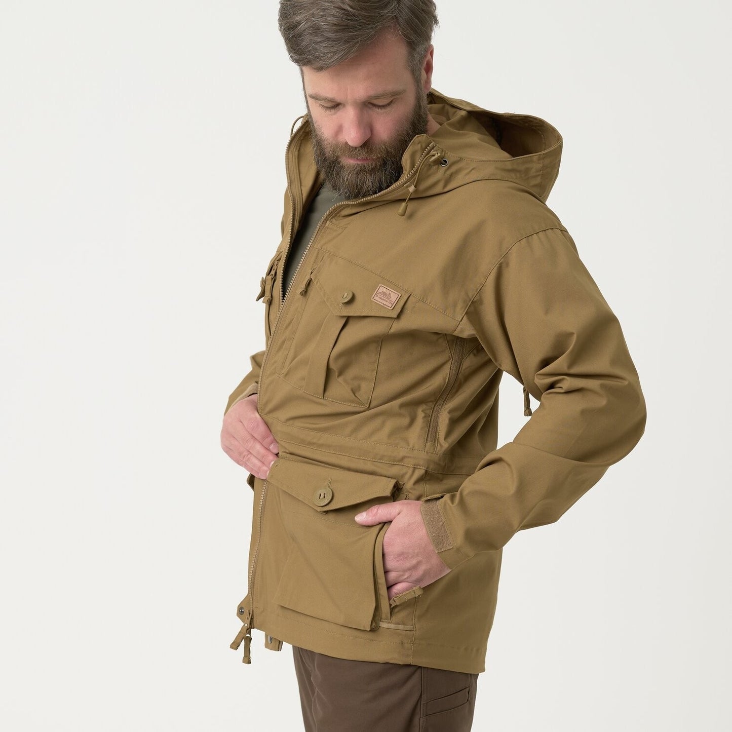 Kurtka Helikon SAS Smock Duracanvas - Coyote