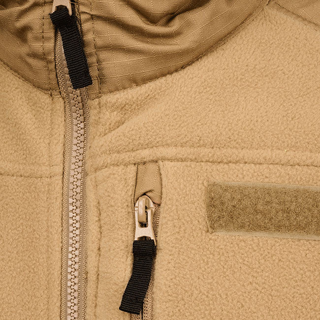 Polar Brandit Fleecejacket Ripstop - Coyote