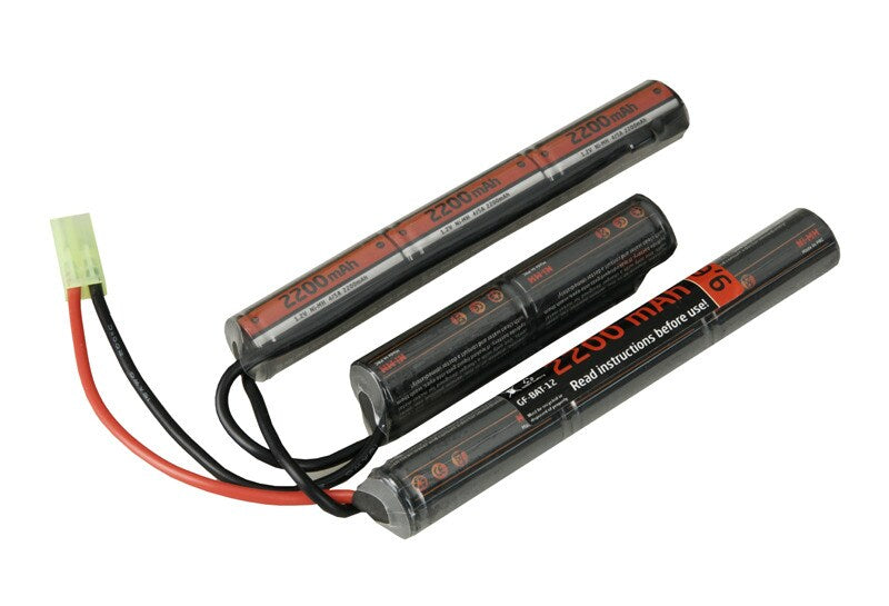Akumulator ASG GFC NiMH 9,6V 2200mAh 3-modułowy