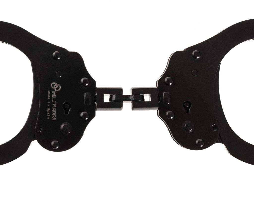 Kajdanki Alcyon Hoop Steel - czarne