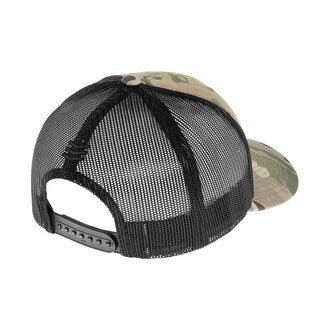 Czapka z daszkiem Military Wear Haft Retro Trucker - MultiCam