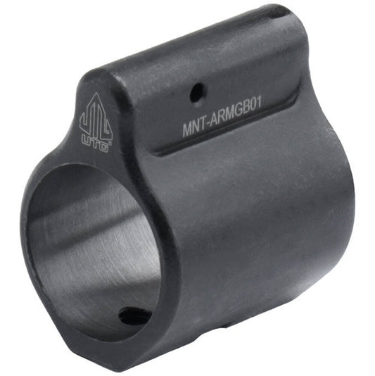 Blok gazowy UTG niskoprofilowy stalowy do AR-15 - Black