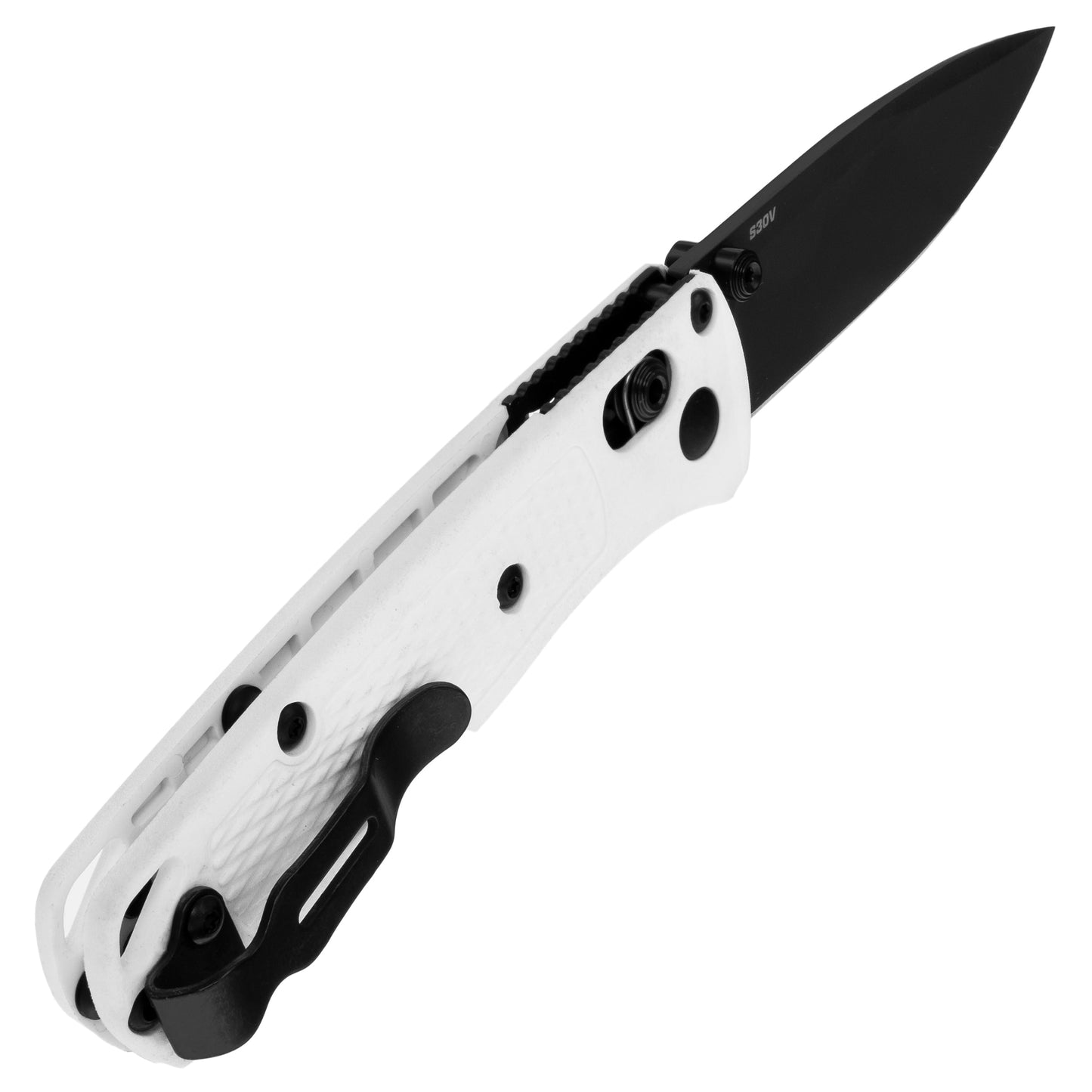 Nóż składany Benchmade Mini Bugout CPM-S30V - White Grivory