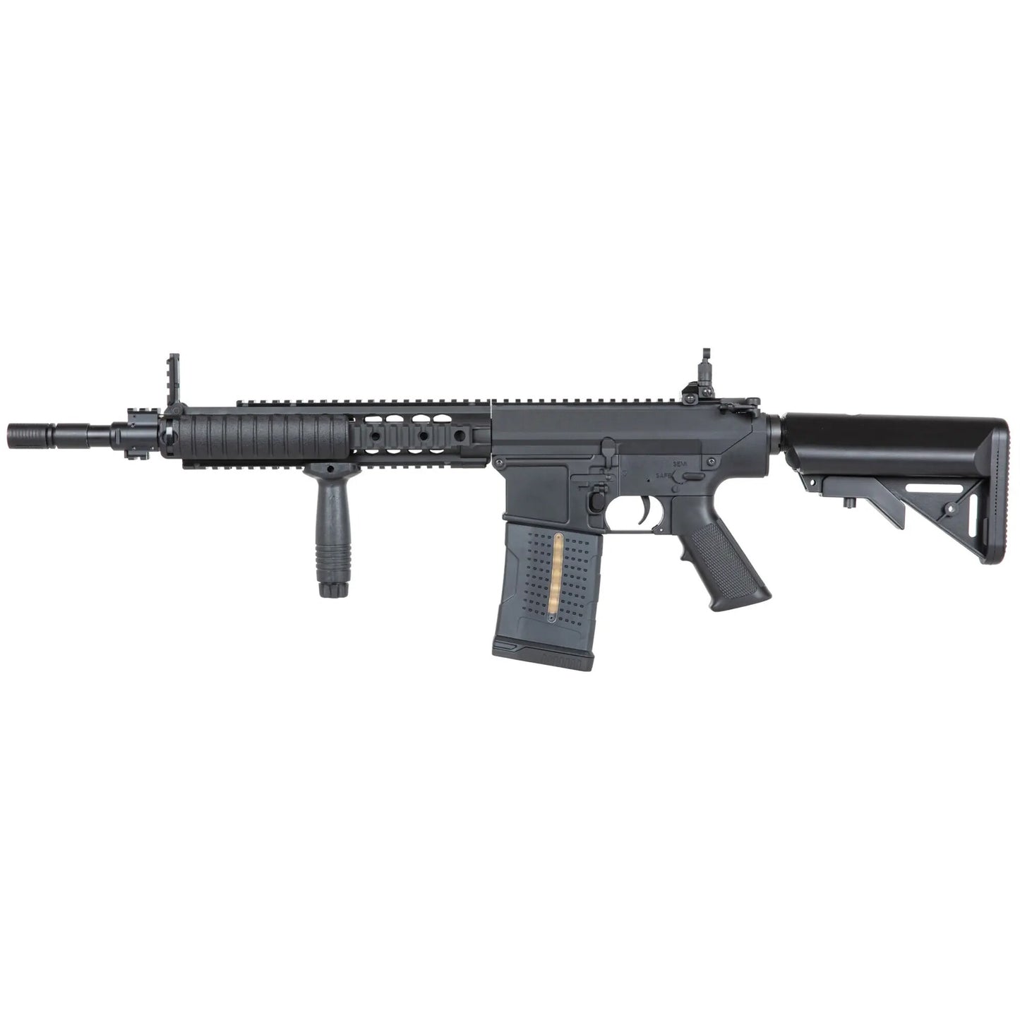 Karabin wyborowy AEG A&K SR25K-P-N z polimerową kolbą - Black