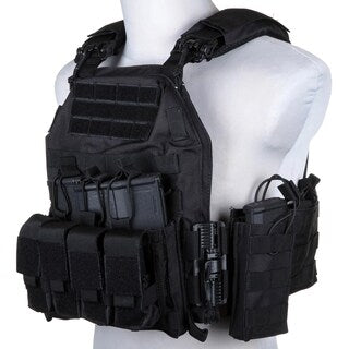 Kamizelka taktyczna GFC Tactical Plate Carrier 8944-1 - Czarna