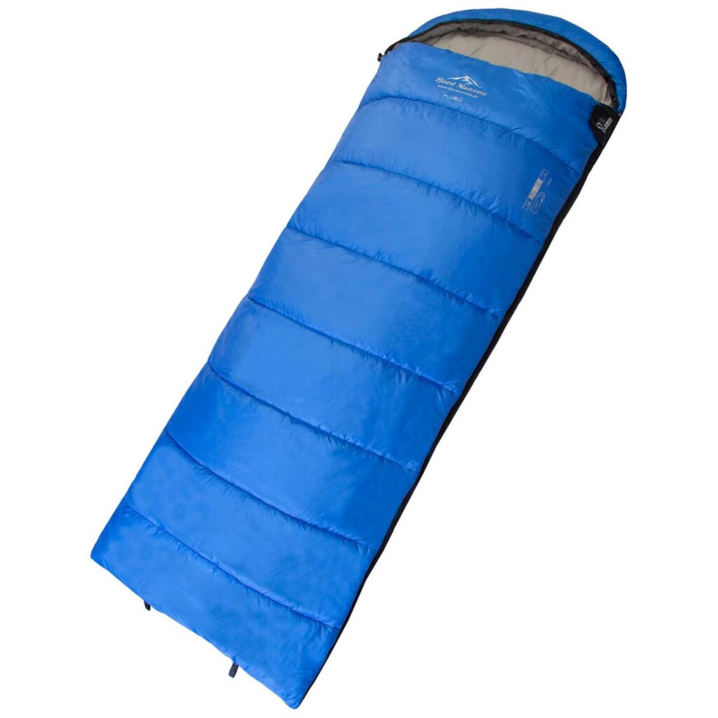 Śpiwór Fjord Nansen Floro Sapphire 1330 g - lewy