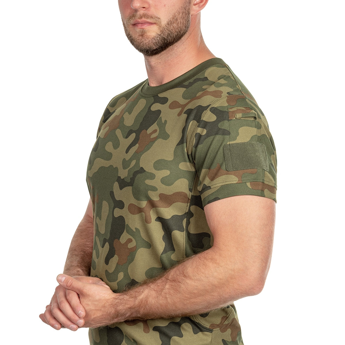 Koszulka termoaktywna Helikon Tactical T-shirt TopCool - wz.93 Pantera PL Woodland
