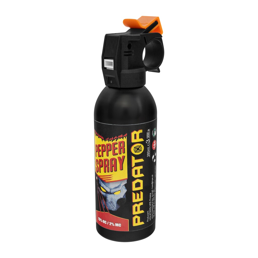 Gaz pieprzowy Predator 300 ml - stożek